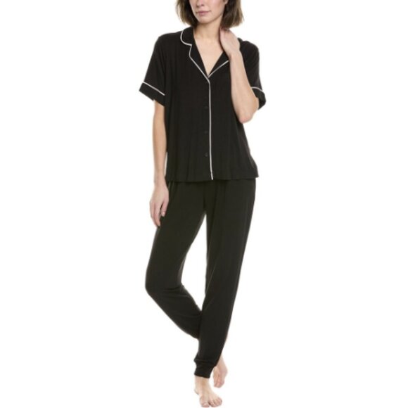 Sanctuary Other - Sanctuary Women 2pc Sleepshirt & Jogger Set Xs, Black, NWT